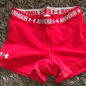 under armour compression shorts